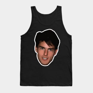 Young Tom Cruise Tank Top